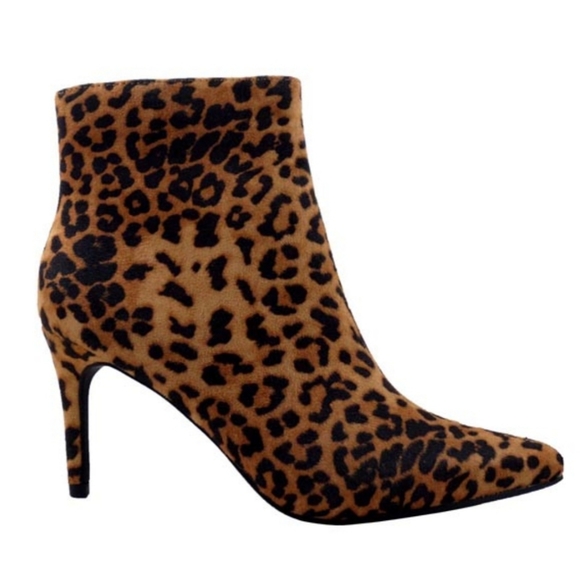 Leopard Booties - Picture 1 of 5